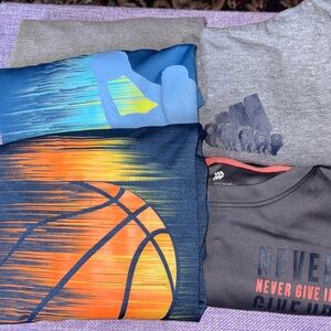 Kids Long Sleeve Graphic T-Shirts Bundle